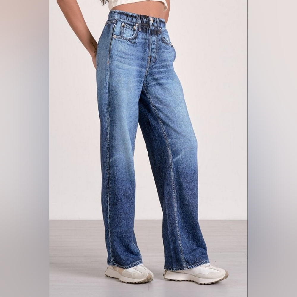 Elan Sweats Jeans Size Large Jenna Style - Picture 14 of 16